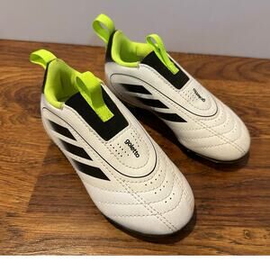 Adidas Goletto Junior Laceless Soccer Cleats White Size 9 Kids Multi Ground